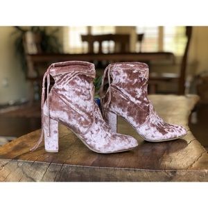 Report Velvet Booties